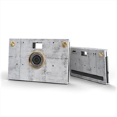 Thumbnail 1 - Paper Shoot Camera Case - Stone Pattern (Exposed Concrete)