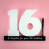 Thumbnail 6 - 16th Birthday Signature Number