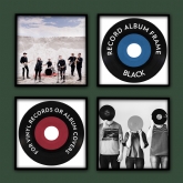 Thumbnail 10 - Black Personalised Record Album Frame