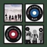 Thumbnail 1 - Black Personalised Record Album Frame