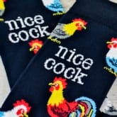 Thumbnail 1 - Nice Cockerel Socks