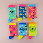 Thumbnail 1 - Queen Bee Socks Pack of Six