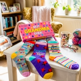 Thumbnail 1 - Best Grandma Socks Gift Set