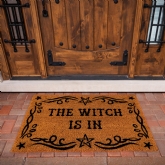 Thumbnail 1 - Natural The Witch Is In Doormat