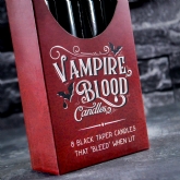 Thumbnail 2 - Vampire Blood Taper Candles 8 pack