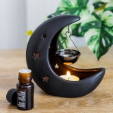 Thumbnail 1 - Crescent Moon Hanging Oil Burners