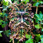 Thumbnail 1 - Green Man Garden Face Plaques