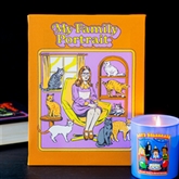 Thumbnail 1 - My Family Portrait Canvas Plaque by Steven Rhodes