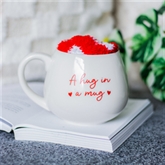 Thumbnail 1 - Hug in a Mug Heart Mug and Socks Set