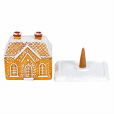 Thumbnail 2 - Gingerbread House Incense Cone Burner