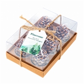 Thumbnail 3 - Set of 6 Pinecone Tealight Candles