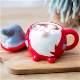 Thumbnail 2 - Christmas Gonk Lidded Ceramic Mug