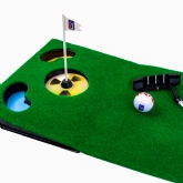 Thumbnail 3 - PGA Tour 6ft Home & Office Putting Mat with Collapsible Putter