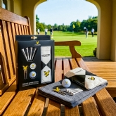Thumbnail 1 - Lyle & Scott Argyle Golf Links Pouch Gift Set