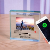 Thumbnail 3 - Personalised Our Song Photo Upload Glass Token