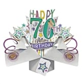 Thumbnail 1 - Pop Up 70th Birthday Card