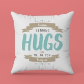 Thumbnail 2 - Personalised Sending Hugs Cushion