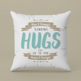 Thumbnail 3 - Personalised Sending Hugs Cushion