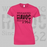 Thumbnail 4 - Wreaking Havoc Since 60th Birthday T-Shirts & Accessories