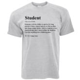 Thumbnail 1 - Definition of a Student Mens T-Shirts