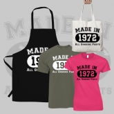 Thumbnail 1 - Made In... 50th Birthday T Shirts & Accessories