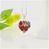 Thumbnail 1 - Mixed Flower Heart Pendant