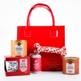 Thumbnail 1 - The Dog Loves Me Best Hamper Gift Bag