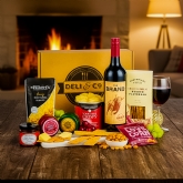 Thumbnail 1 - Wine & Cheese Hamper Gift Box