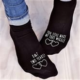 Thumbnail 1 - Personalised Anniversary Socks