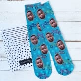 Thumbnail 1 - Personalised Bike Photo Socks