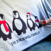 Thumbnail 2 - Personalised Family Christmas Blanket