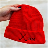 Thumbnail 3 - Personalised Initials Golf Beanie Hat