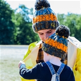 Thumbnail 1 - Personalised Initials Daddy and Me Matching Hats