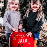 Thumbnail 4 - Personalised Reindeer Christmas Sack