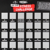 Thumbnail 2 - 100 Day Fitness Challenge Scratch Off Poster