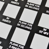 Thumbnail 3 - 100 Day Fitness Challenge Scratch Off Poster