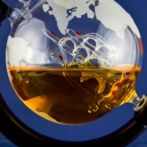 Thumbnail 2 - Globe Decanter with Two Whisky Glasses