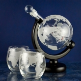 Thumbnail 5 - Globe Decanter with Two Whisky Glasses