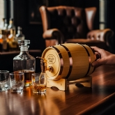 Thumbnail 1 - Mini Whiskey Barrel