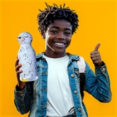 Thumbnail 1 - Zippy the Seal - Bestie Osobu Water Bottle