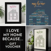 Thumbnail 1 - Personalised Home Wall Art Gift Voucher