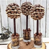 Thumbnail 4 - Personalised Chocolate Sweet Tree - Maltesers With White Chocolate Drizzle
