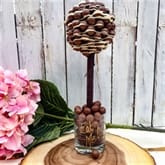 Thumbnail 3 - Personalised Chocolate Sweet Tree - Maltesers With White Chocolate Drizzle