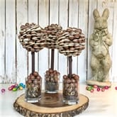 Thumbnail 6 - Personalised Chocolate Sweet Tree - Maltesers With White Chocolate Drizzle