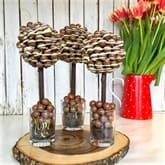 Thumbnail 7 - Personalised Chocolate Sweet Tree - Maltesers With White Chocolate Drizzle