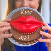Thumbnail 1 - Personalised Mini Chocolate Smash Kiss Cake