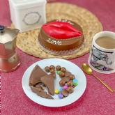 Thumbnail 4 - Personalised Mini Chocolate Smash Kiss Cake