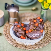 Thumbnail 1 - Personalised Chocolate Orange Loaded Easter Egg