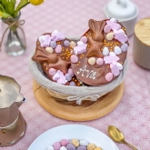 Thumbnail 4 - Personalised Rocky Road Half Loaded Easter Egg