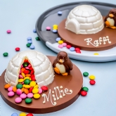 Thumbnail 1 - Personalised Chocolate Smash Igloo and Praline Penguin